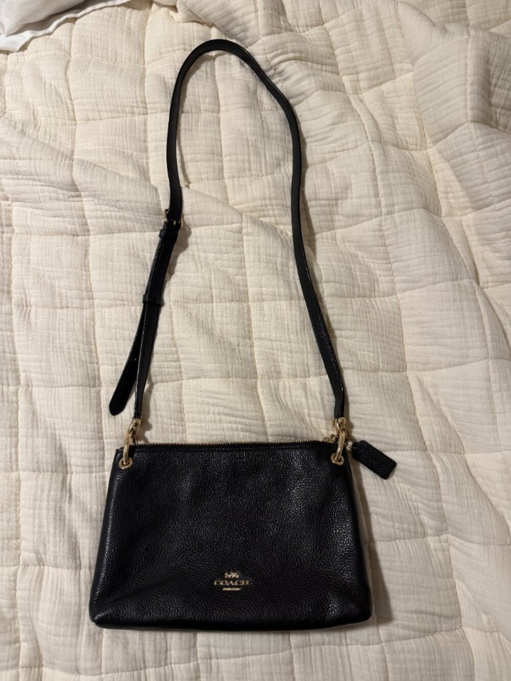Coach Lyla Cross Body with double zipper